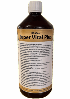 Draps SUper Vital Plus, Ergänzungsfuttermittel für Brieftauben (Packshot)