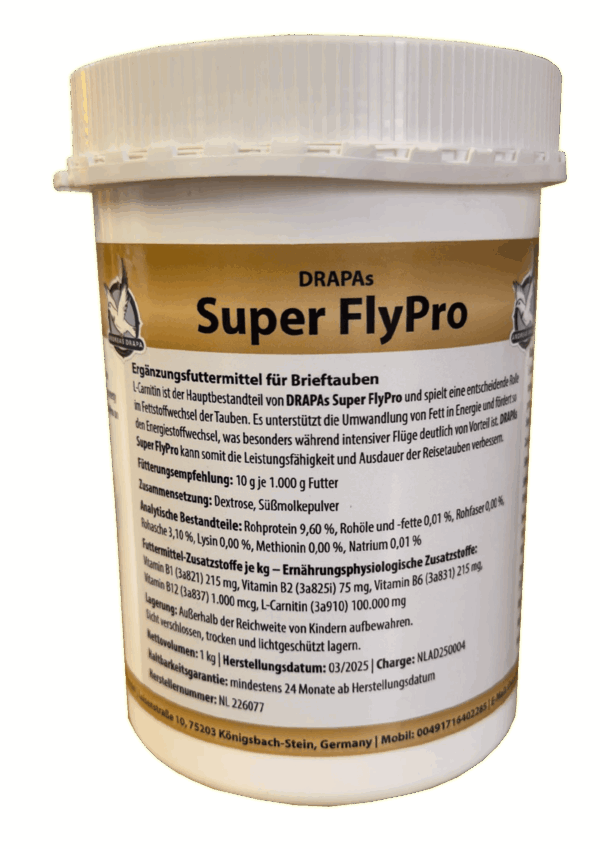 Drapa Super FlyPro für Tauben